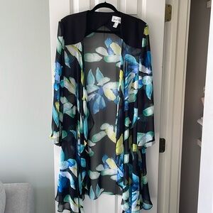 Joseph ribkoff sheer duster